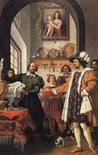 Jacopo da Empoli The Integrity of St. Eligius France oil painting art